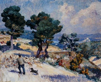Roque Martins, ca. 1922 (olje om bord) av Roger Eliot Fry
