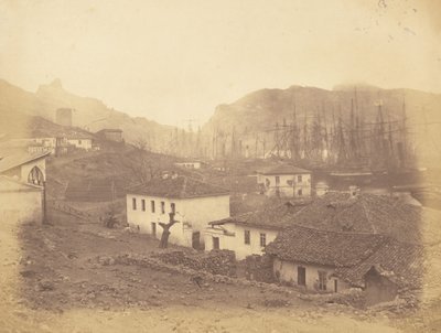 Balaklava, sett mot havet. av Roger Fenton