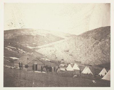 Leir av 4. Dragoon Guards, nær Karyni av Roger Fenton