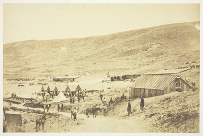 Camp of the 4th Light Dragons av Roger Fenton