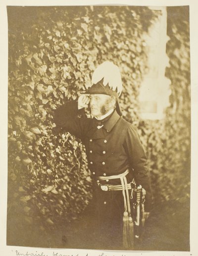 Jas. B.B. Estcourt (1802-1855), general, fotografert på Krim kort før sin død, 1802-1855 av Roger Fenton