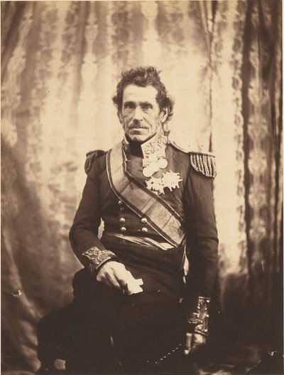 Generalløytnant Sir De Lacy Evans, G.C.B. av Roger Fenton