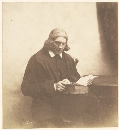 [Portrett av en prest med en bok] av Roger Fenton