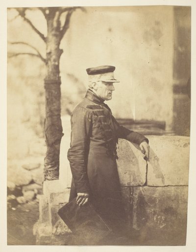 Sir Harry Jones (1791-1866), general; sjefingeniør i Sevastopol, fotografert på stedet, Krim av Roger Fenton