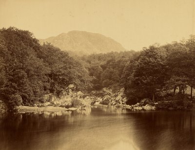 Llyn Glas ved Conway av Roger Fenton