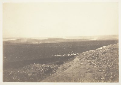 Mamelon og Malakoff, fra mørtelbatteriet av Roger Fenton