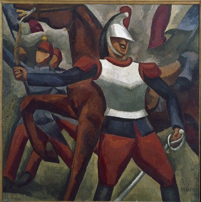 Cuirassier (olje på lerret av Roger de La Fresnaye