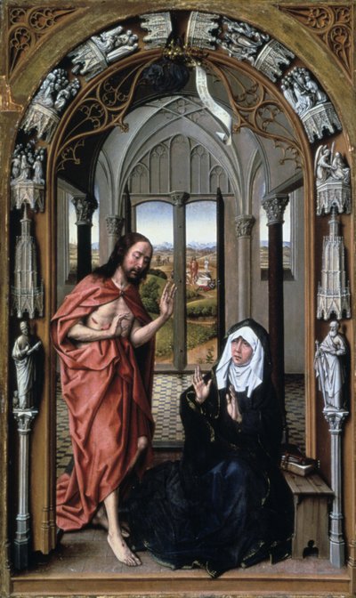 Kristus viser seg for sin mor, c1440. av Rogier van der Weyden