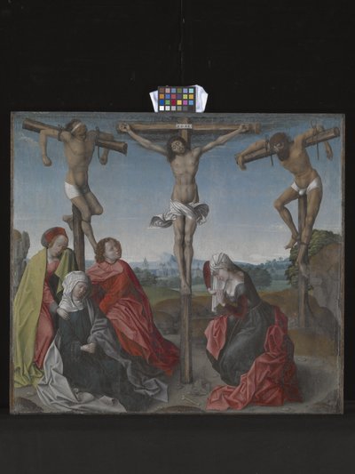 Korsfestelse (olje på tre) av Rogier van der Weyden