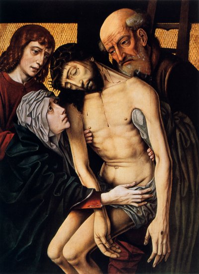 Nedstigning fra korset, c1430. av Rogier van der Weyden
