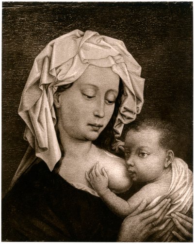 Madonna og barn, 1927 av Rogier van der Weyden