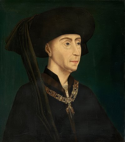Portrett av Filip den gode, hertugen av Burgund (1396-1467) av Rogier van der Weyden