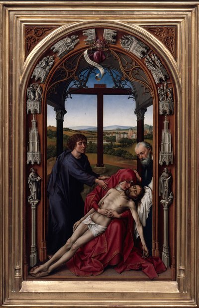 Vår Frue Miraflores alter, ca. 1440 av Rogier van der Weyden