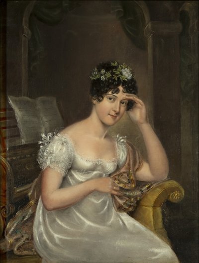 Selvportrett, ca. 1814 (olje på lerret) av Rolinda Sharples