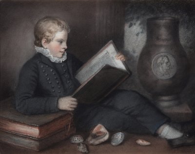 Edgeworth King med bøker av Rolinda Sharples or Sharples James Junior