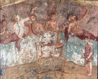 En bankett (fresco av Roman