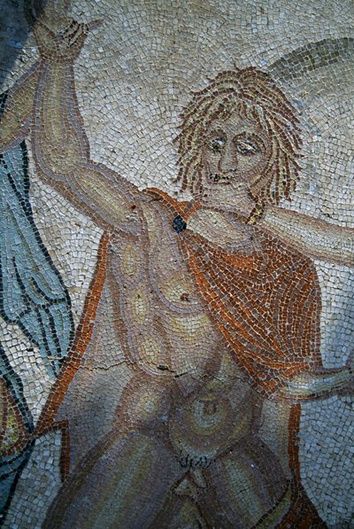 Bortføring av hylas av nymfer, mosaikk i House of Venus i den romerske byen Volubilis (UNESCOs verdensarvliste av Roman