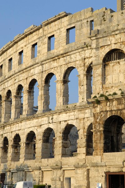 Amfiteateret i Pula, Kroatia av Roman