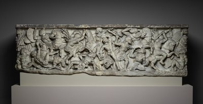 Battle sarcophagus, ca. 190 (marmor) av Roman