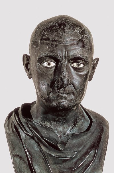 Byste av Publius Cornelius Scipio Africanus av Roman