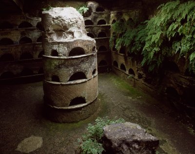 Columbarium of the Tomb of Scipions, 3. århundre f.Kr. til 1. århundre e.Kr. (fotografi) av Roman