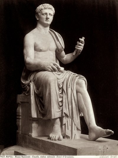 Keiser Claudius (marmor) av Roman