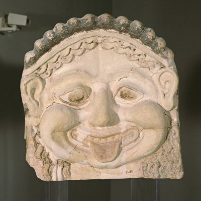 Gorgon Head (gips) av Roman