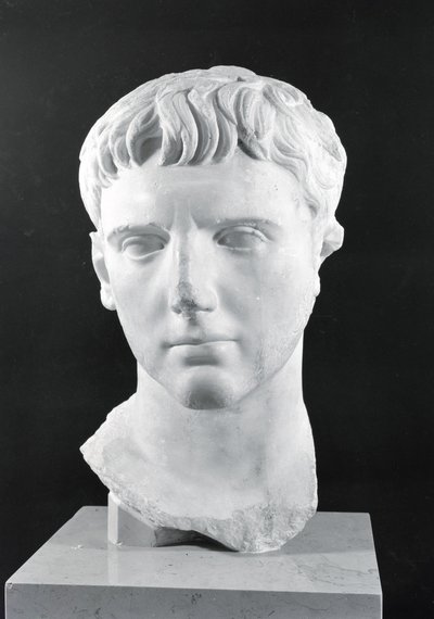 Overhode for Caesar Augustus (63 f.Kr.-14 e.Kr.) av Roman