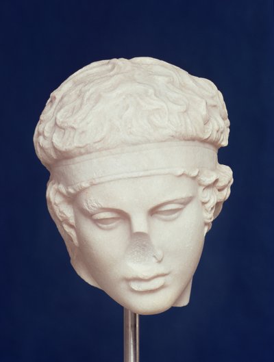 Leder for Diadumenos (marmor) (se også 293766) av Roman