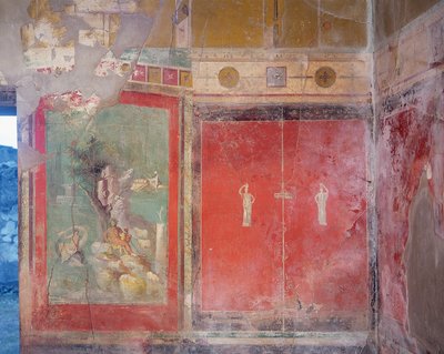 Herkules i Hesperidenes hage, fra prestens hus Amandus, ca. 15 f.Kr.-50 e.Kr. av Roman