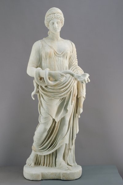 Hygieia, ca. 170 e.Kr. (marmor) av Roman