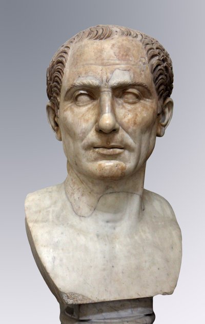 Julius Caesar (marmor) av Roman