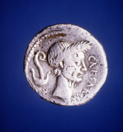 Julius Caesar - romersk mynt av Roman