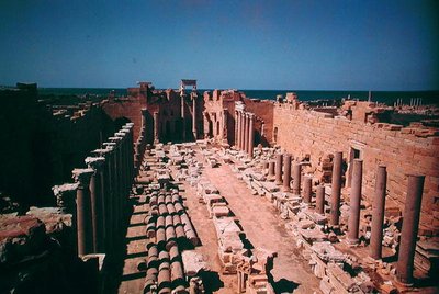 Leptis Magna, Labdah (kalkstein) (bilde) av Roman