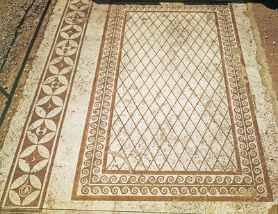 Mosaikkgulv fra House of the Messii (mosaikk) av Roman