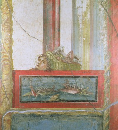 Marinescene, Pompei, Italia (fresco) av Roman