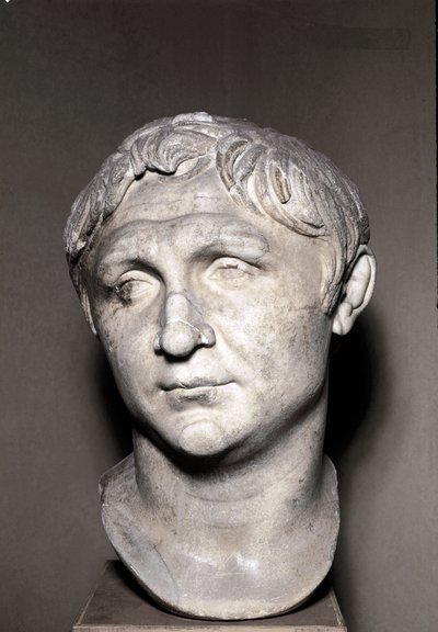 Portrett av Pompeius den store (marmorskulptur) av Roman