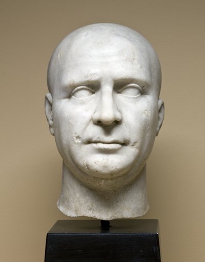 Portrett av en Isis-prest, tidlig på 200-tallet e.Kr. (prokonnesisk marmor) av Roman