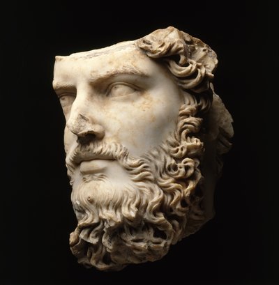 Portrett av medkeiseren Lucius Verus av Roman
