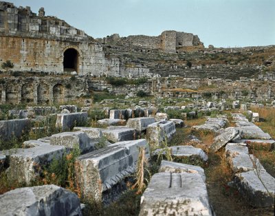 Romersk kunst, hellenistisk periode: Teateret til Milet. 2. århundre. Tyrkia av Roman
