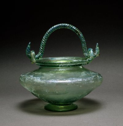Romersk kunst: bikonisk vase. 1. århundre e.Kr. Fra La Antigua Diam. 12 cm nasjonalmuseum for romersk kunst Merida, Spania av Roman