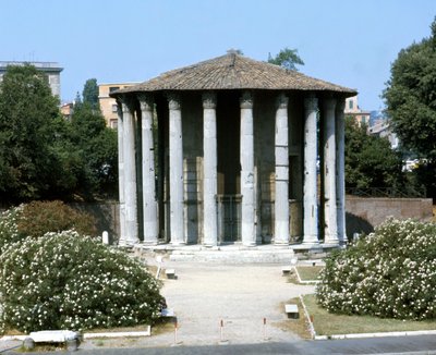Vesta-tempelet i Roma. av Roman