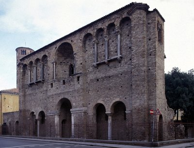Palasset til keiser Theodorik den store (455 - 526) i Ravenna. av Roman