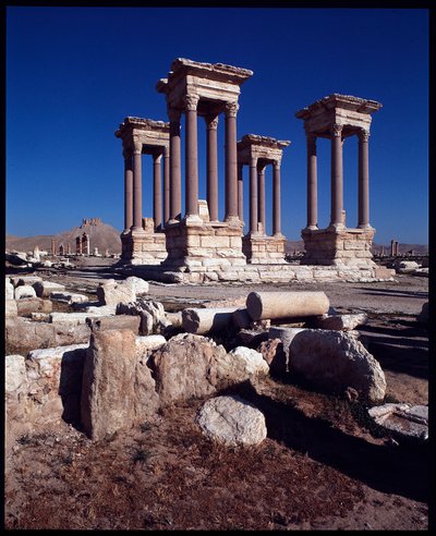Utsikt over Tetrapylon (fotografi) av Roman