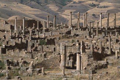 Utsikt over det kristne området, den høye keisertiden (27 f.Kr.-395 e.Kr.) av Roman Imperial Period