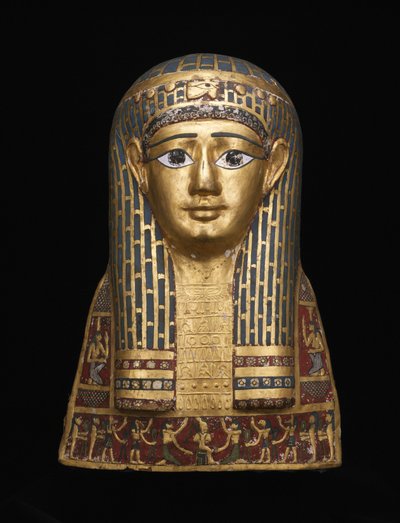 Mummy Head Cover, 1. århundre f.Kr av Roman Period Egyptian