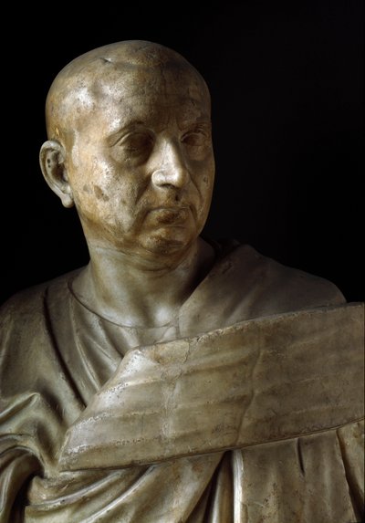 Byste av Scipio den afrikanske (marmorskulptur) av Roman Roman