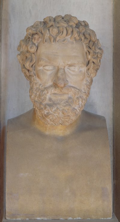 Bust of Sophocles (marble) av Roman Roman