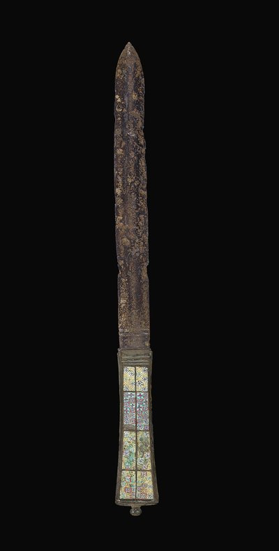 Dolk (jern, bronse og glass) av Roman Roman