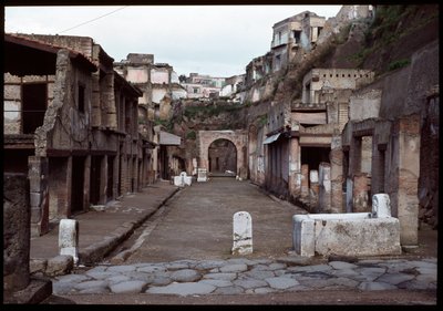 Decumanus Maximus og forum, 5. århundre f.Kr.-1. århundre e.Kr av Roman Roman